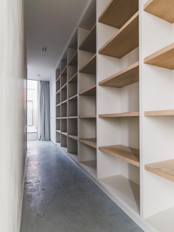 bibliotheek eik wit