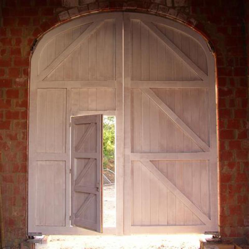 Poort in hout